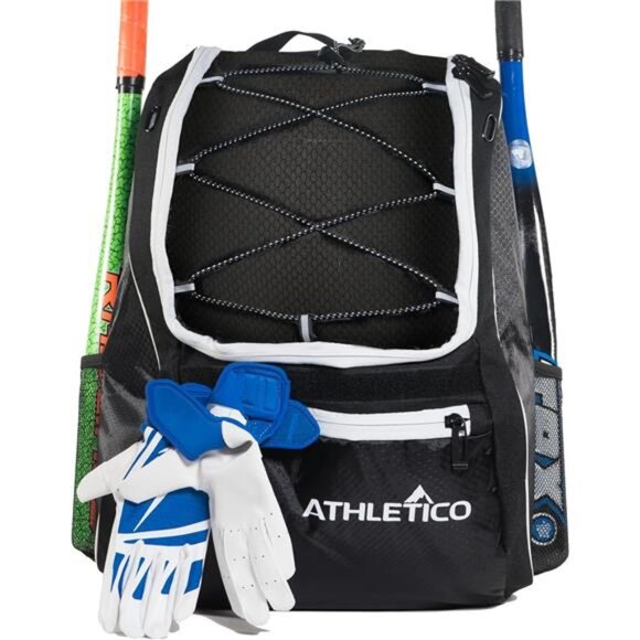 Baseball Bat Bag - Backpack for Baseball, T-Ball & Softball Equipment main image 3